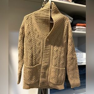 J. Crew Wallace & Barnes cable cardigan